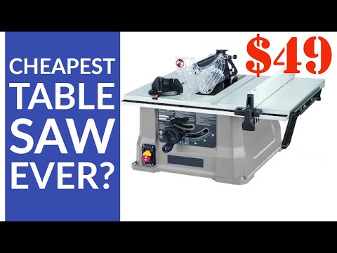 HOT DEAL ALERT! $49 Table Saw @ Lowes (YMMV) (HOT DEAL ALERT!  $49 Table Saw @ Lowes (YMMV))