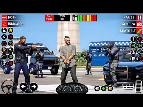 Police sim 2022👮🏻‍♂️ CITY BMW BEACH UBER DRIVER GAME - Car Games 3D Android iOS