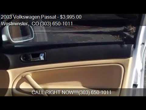 2003 Volkswagen Passat GLS 1.8T 4dr Turbo Sedan for sale in