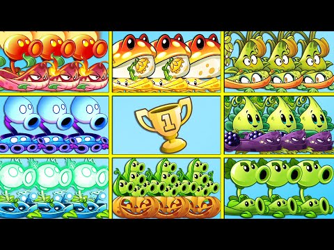 PvZ 2 Tournament 8 Team Vine & Plants - Who Will Win?