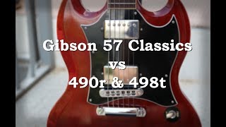 Video thumbnail for Gibson 57 classics vs 490r & 498t - SG, on Kemper Profiling Amp! by KENDRICK