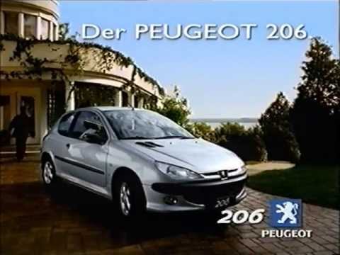 Peugeot 206 Werbung 2000