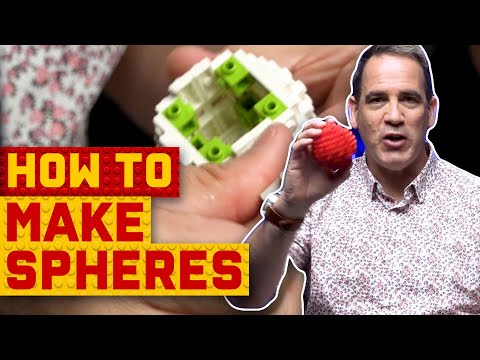 Brickman reveals how to make spheres with LEGO | LEGO Masters Australia 2020
