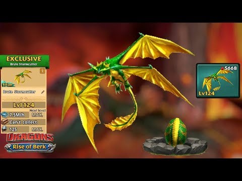 Brute Stormcutter - Max Level 124 | Dragons: Rise of Berk