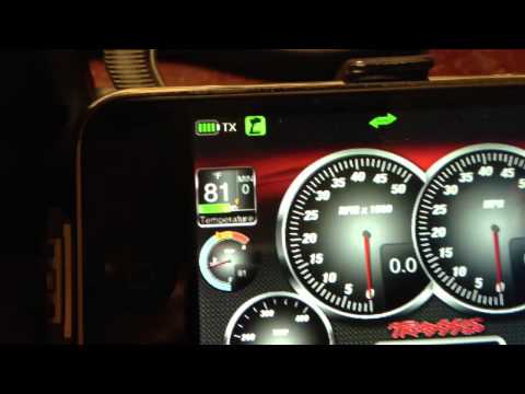 Traxxas Telemetry heat and voltage sensor up and running