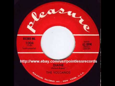 The Volcanos - Diane - R&B Organ Sax Instro - 7