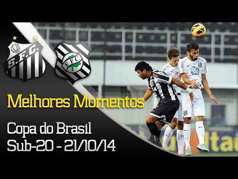 Santos 1 x 0 Figueirense - Melhores Momentos - Copa do Brasil Sub-20