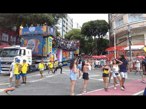 PRAÇA CASTRO ALVES - TRIO DE TAYRONE -  AV. SETE DE SETEMBRO  NO CARNAVAL SALVADOR BAHIA  🇧🇷