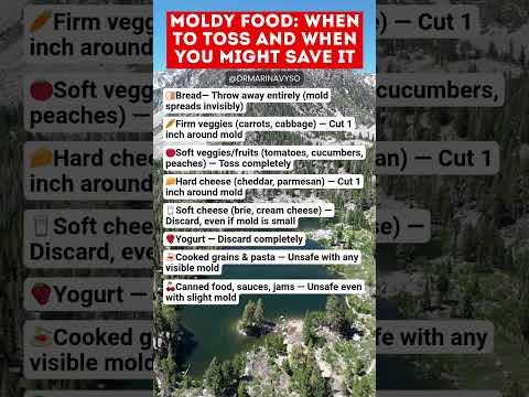 Moldy Food: When to Toss and When You Might Save It #foodsafety