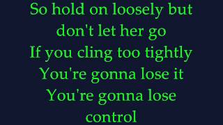 Hold On Loosely - .38 Special (Lyrics)