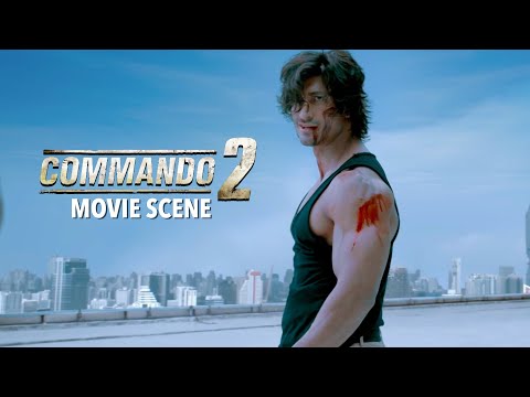 Vidyut Jammwal Takes On His Enemies | Commando 2 | Movie Scene | Vipul Amrutlal Shah