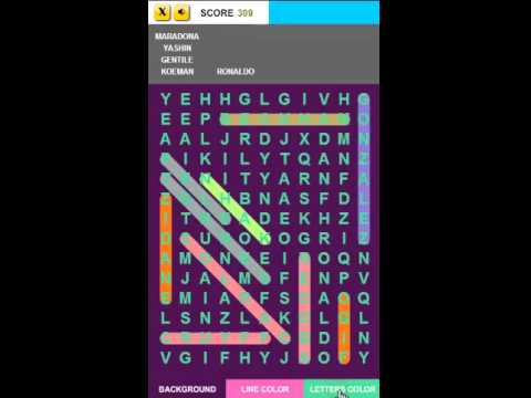 Word Search Game - Free Video