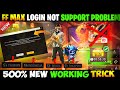 Other Server Free Fire Not Opening Free Fire Indonesia Server Not Open Free Fire Login Problem