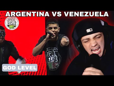 ARGENTINA VS VENEZUELA (GOD LEVEL) NO ESPERABA ESTO… (REACCIÓN)