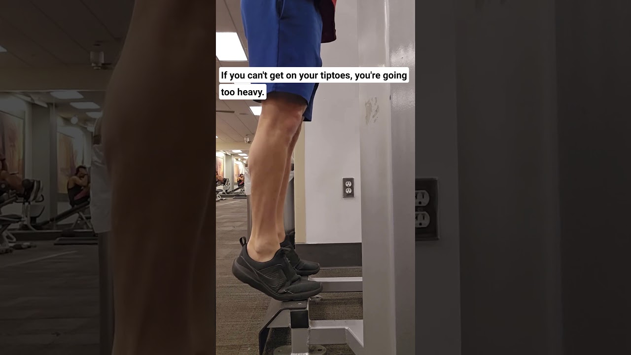 Calf Raises Range of Motion