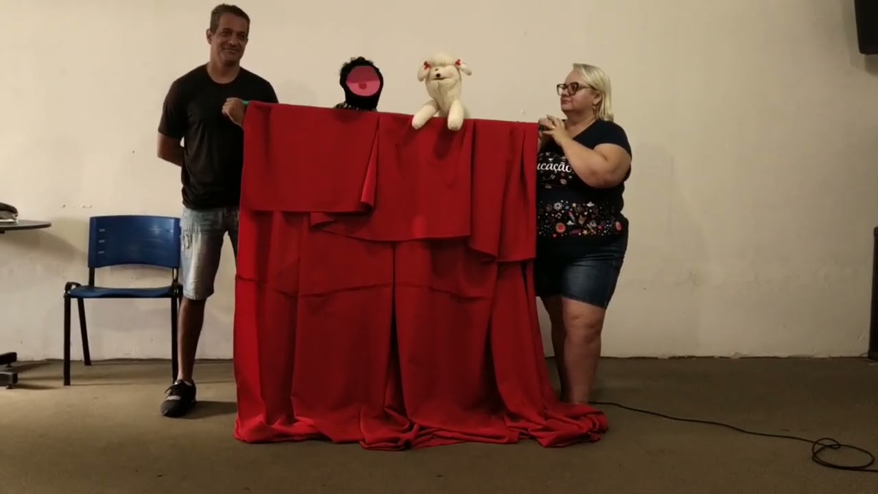 Teatro de fantoches - É muito bom ter Jesus no coração - Pr Davi