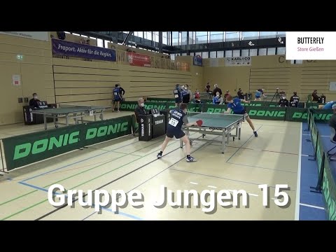 Matej Haspel - Dominik Kornelson | Gruppe | Deutsche Meisterschaften U15 | Highlights