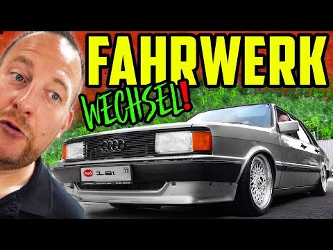 Das LUFTFAHRWERK muss raus! - Audi 80 Typ 81 - Marco erklärt WARUM!