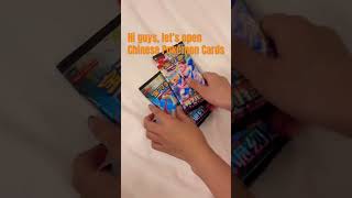 Let’s Open Chinese Pokémon Card #pokemon