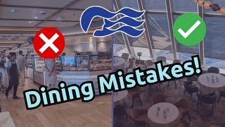 Princess Cruise Dining Hacks and Mistakes to Avoid