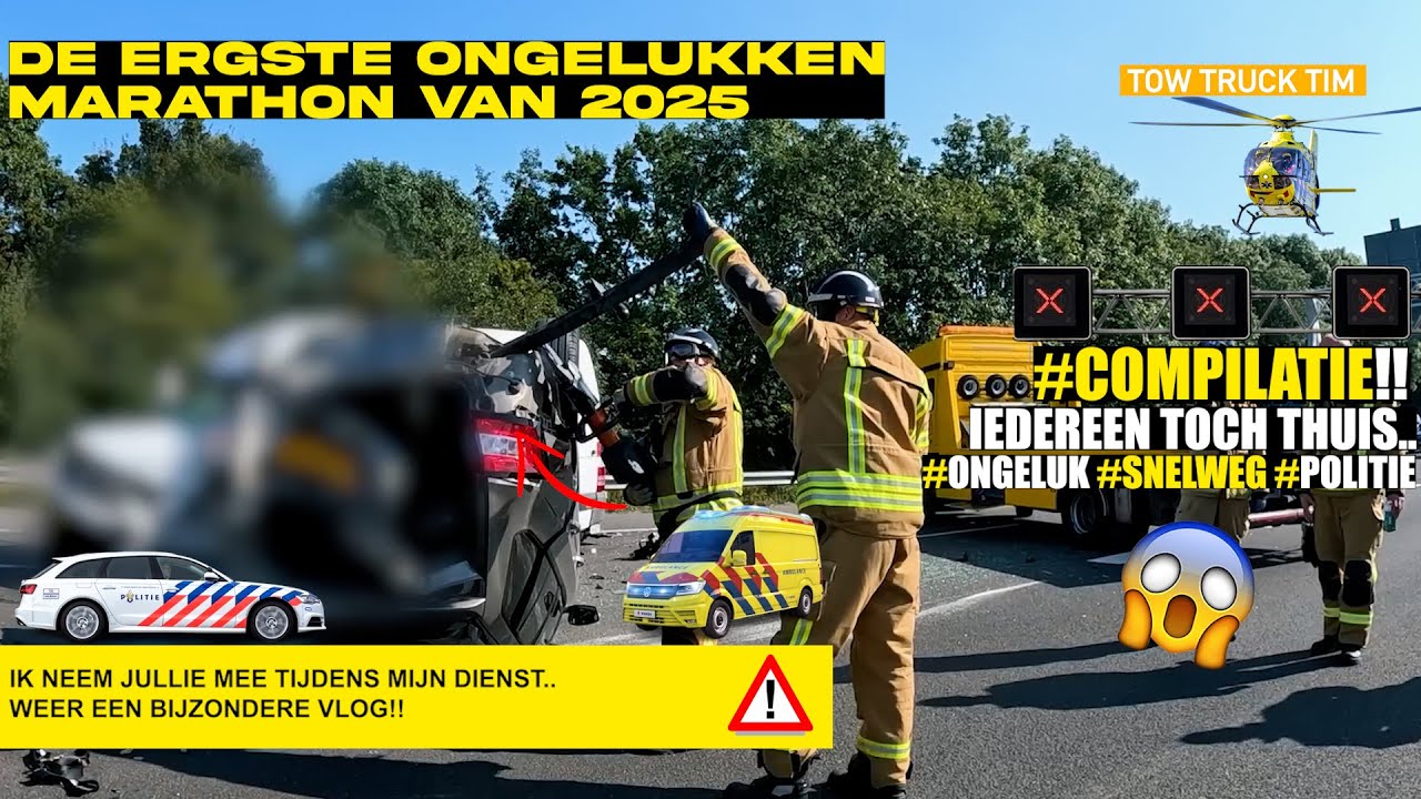 🚨Heftigste ongelukken in Nederland #2025🚨