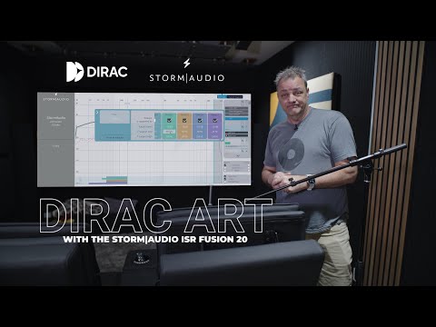 Dirac Active Room Treatment (ART) Schritt-für-Schritt über StormAudio ISR Fusion 20