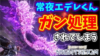 【ナイトレイン】常夜の王エデレ、行儀のよいふりをやめた無頼漢に処理されてしまう模様【ELDEN RING NIGHTREIGN】