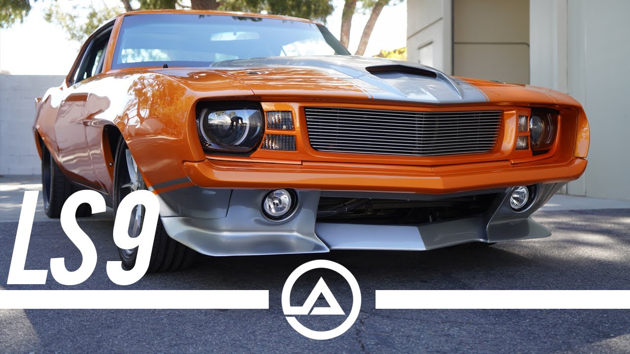 1969 Camaro Restomod With 730 HP LS9 Looks Like a Mix of the 80s