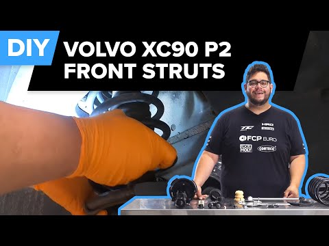 Volvo XC90 Front Strut & Spring Replacement DIY (2003-2014 P2 Volvo XC90 R-Design, V8, 3.2)