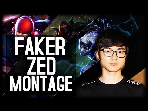 Faker Zed Montage - The Legendary Zed God