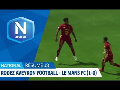J8 : Rodez Aveyron Football - Le Mans FC (1-0), le résumé I National FFF 2018-2019