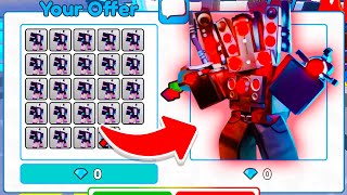 😱OMG!! 🔥 I TRADED HYPER UTS in 10 MINUTES!! Toilet Tower Defense #roblox