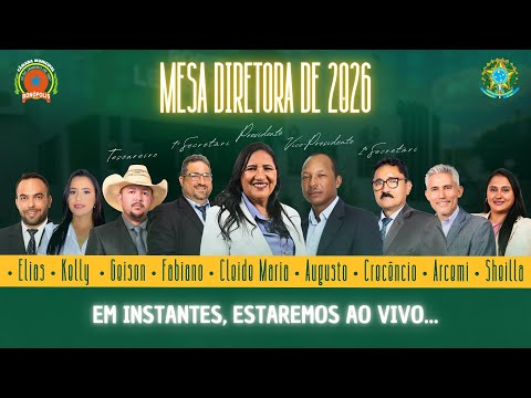 1ª Sessão ordinária da Câmara Municipal de Bonópolis | 23-02-2026