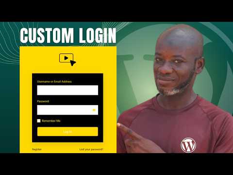 WordPress Login Page Customization Tutorial - Free and Easy