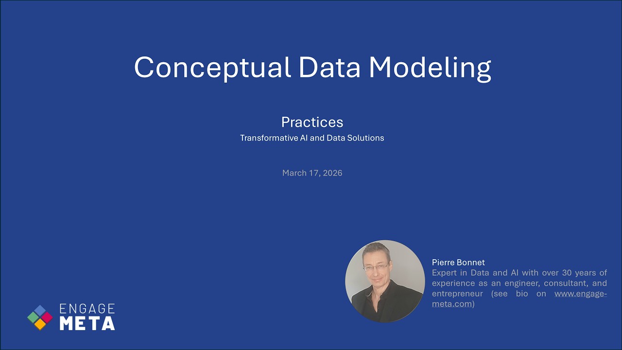 Conceptual Data Modeling for Profitable AI Systems