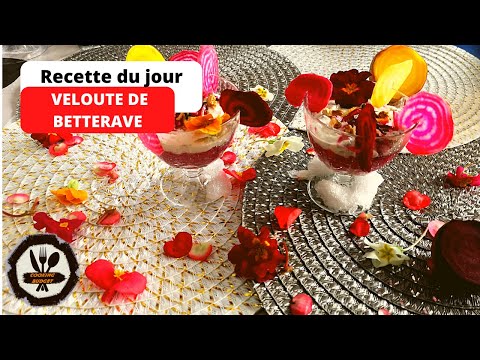 Recette Velouté de betterave au chèvre frais