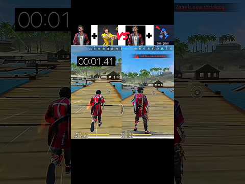 SPEED TEST 🤯 | CHARACTER SPEED TEST | BEST CHARACTER SKILL COMBINATION #shorts