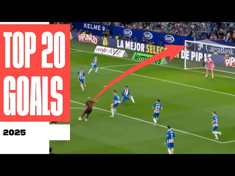 The TOP 20 GOALS of 2025 in LALIGA! ⚽🔝