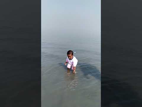Tasnim in Mainat Ghat Beach