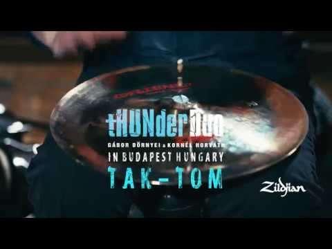 tHUNder Duo - Gabor Dornyei & Kornel Horvath perform "TAK-TOM"