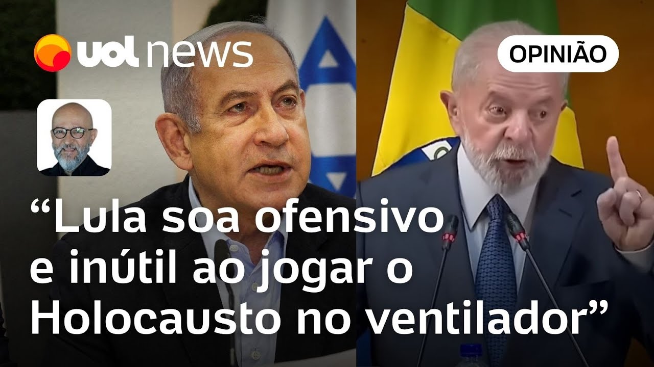 Lula comete ignorância histórica e seletiva ao falar de Israel, Gaza e Holocausto | Josias de Souza