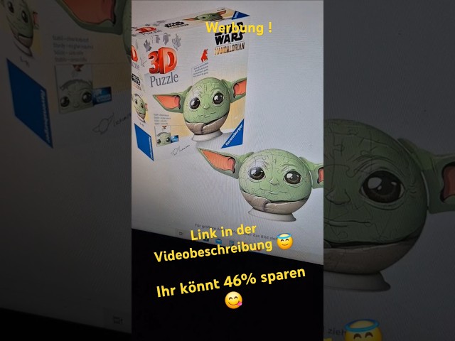 Vídeo relacionado con Ravensburger - Puzzle 3D Niños Bola De Star Wars: Grogu con Orejas | Puzzles 3D para Niños De 6 Años O Más | Maquetas para Montar De 72 Piezas | Regalo Niño 6 Años O Más | Idea Regalo