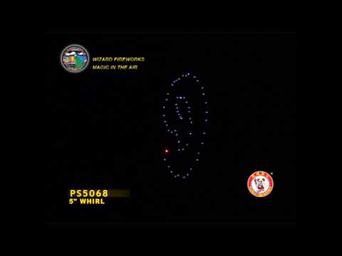 SB125OT05 - 5 INCH SHELL - WIZARD FIREWORKS - PS5068