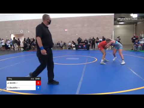 72 Kg Round Of 16 - Jacklyn Smith, Ct Vs Tiffani Baublitz, Pa