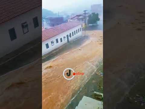Forte TEMPORAL Em Encruzilhada Na Bahia