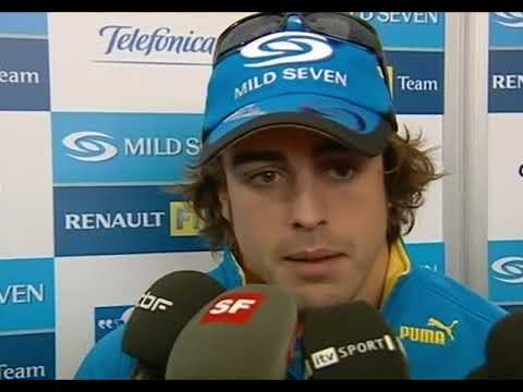 Fernando Alonso - Interview after Qualifying in Bahrain 2006