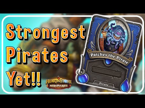 The Strongest Pirate build yet? - INSANE DAMAGE!! | Hearthstone Mercenaries |