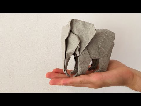 Origami Elephant TUTORIAL