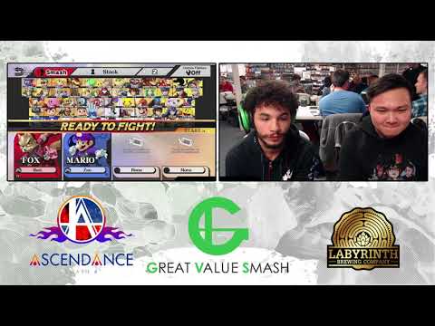 Smash 4: Hawk (Fox) V Zoo (Mario) - Ascendance 101 Tournament SSB4