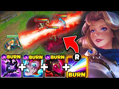 Lux but I have an upgraded Laser beam (IT BURNS EVERYONE)